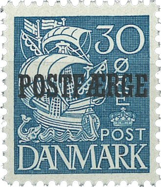 Danmark 1936 - Postfærgemærke AFA 17 - Postfrisk