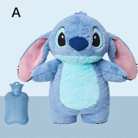 Myk Vinterplysj Varmt Håndveske - Varmtvannsflaske for Hjemmet med Vannfylling - Koselig Gavefunksjon