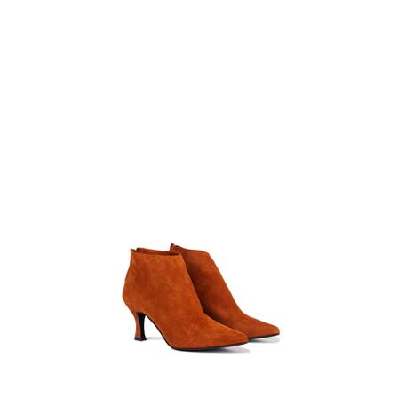 Ovyé, Heeled Boots Bruin, Dames, Maat:41 EU