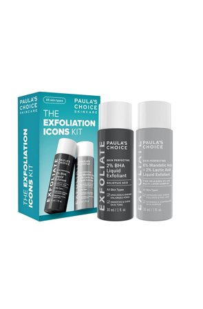 Paula's Choice Trial Kit 2% BHA/6% Mandelic + 2% Lactic Acid AHA Liquid Exfoliant 60 ml, Skincare, Skincare, Sampak