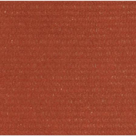 Vidaxl Solsegel 160 G/m² Terrakotta 2x4,5 M Hdpe Brun