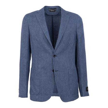 Z Zegna, Blazer Blauw, Heren, Maat:XL