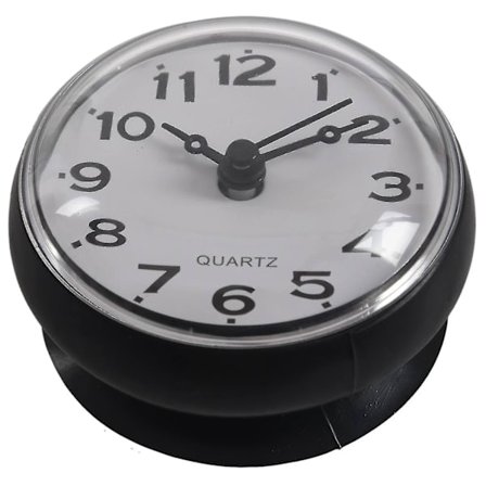 /EA/7cm Vandtæt Køkken Badeværelse Brusebad Ur Sugekop Væg