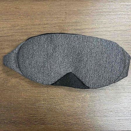 (svart)Nattmaske - Sovemaske for menn og kvinner, Anti-lys sovemaske med moderne design, Myk og