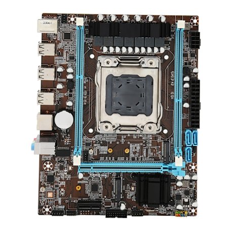 X79 LGA2011 DDR3 Micro ATX Hovedkort med PCIe 3.0 NVME SATA M.2 og 1000Mbps LAN for Gaming Desktop Server