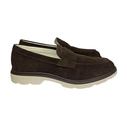 Hogan Moccasin Brun, Herre Loafers, Størrelse: 40 EU