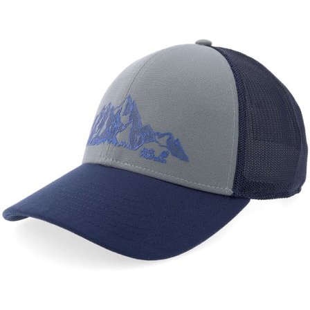 Jack Wolfskin - Grå trucker Keps - Brand Cap Grey Odessa Trucker @ Hatstore
