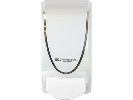 SC Johnson PPROFESSIONAL Dispenser Transparent 1L Vit - Lyreco - Städ och hygien - Tvål och hygien - Tvåldispensrar och -hållare