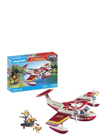 Playmobil Brandslukningsfly M/ Slukning - 71463 Toys Playmobil Toys Multi/patterned PLAYMOBIL