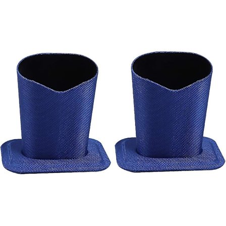 2 stk Brilleholder Stativ Brilleholder Solbrilleholder Display Stativ Til Skrivebord (blå)