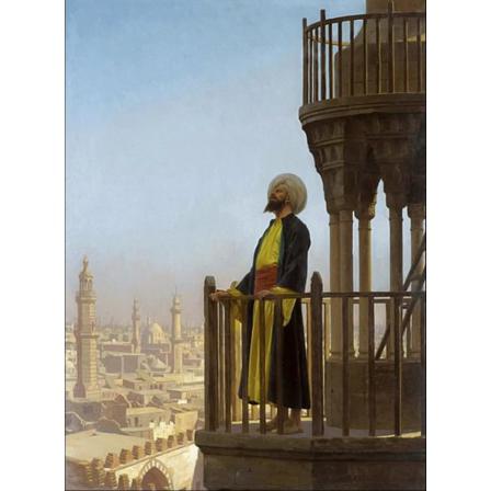 The Muezzin, 1866, Jean-leon Gerome Brun