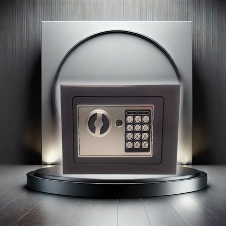 Pengaskåp med digital kodlås - Säkerhet i kompakt form