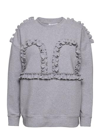Mickey Ruffle Sweater Grey R/H Studio