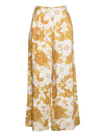 Malta Pants Vide Bukser Multi/mønstret Faithfull The Brand