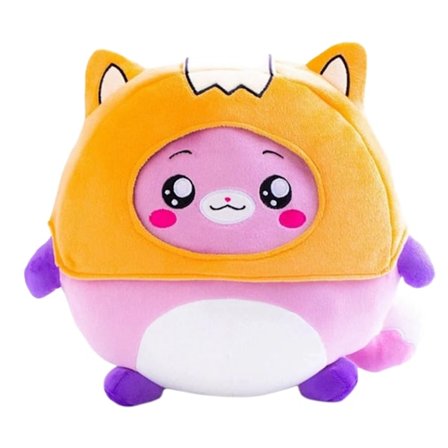 Lankybox Skurk Fed Ræv Haj Dukke Thicc Animation Plyslegetøj