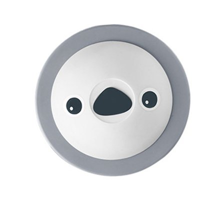 Deodoriserende gulvslukdeksel for bad Anti-lukt kloakkpluggfilter Grå