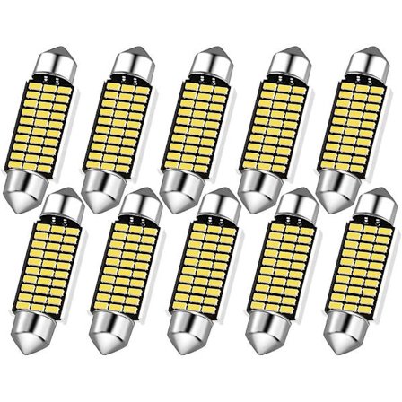 2024, LED Interiörbelysning Bil 10 Delar Bil Interiörbelysning 36 mm Pennlampa För Bilinteriör 12 V LED Interiörbelysning Stämningsbelysning Bil
