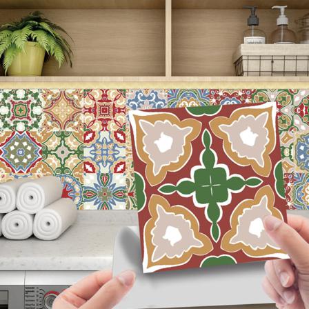 24 Stycken Självhäftande Kakelklistermärken Diy Heminredning