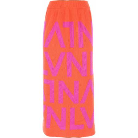 Liviana Conti Maxi Skirts Orange, Dame