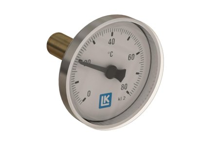 LK Systems 2434747 Termometer 0-80 °C, Värme