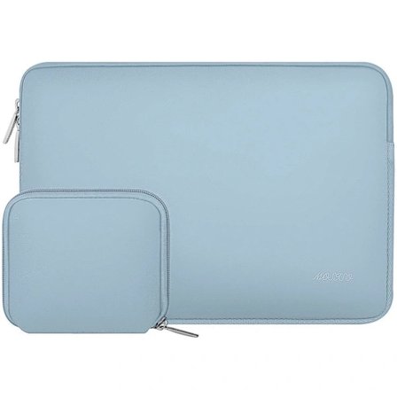 13 " MacBook Air & Pro Fodral 2016-2025 M1 M2 M3 M4 med Tillbehörsväska, Blå[JUN] blå