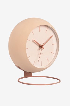 Karlsson - Pöytäkello Nirvana Globe - Ruskea - Seinäkellot & pöytäkellot - - Homeroom