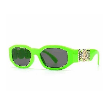 Unike Små Solbriller Dame Mote Personlighet Dame Medusa Hode Vintage Firkantede Goggle Solbriller For Menn Høy Kvalitet (FMY)