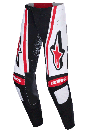 Crosshose Alpinestars Techstar Nomur Schwarz/Weiß/Rot 30
