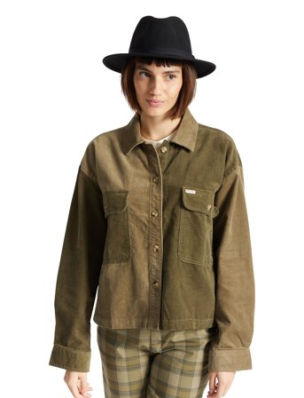 Brixton Messer Packable Fedora - Black - XL