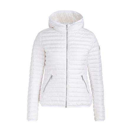 Colmar, hooded down jacket Wit, Dames, Maat:S,stof