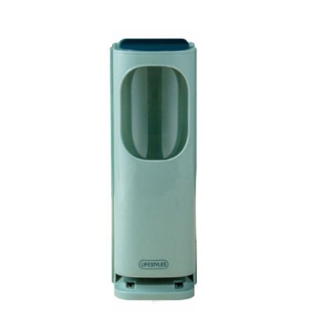 Punch-fri Plastik Dræn Pindeholder Køkken Bestik Opbevaringsboks