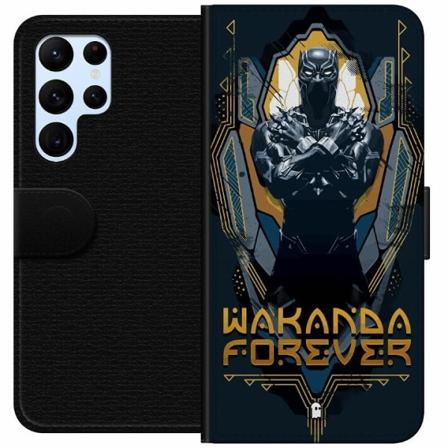 Samsung Galaxy S22 Ultra 5g Plånboksfodral Black Panther: Wak
