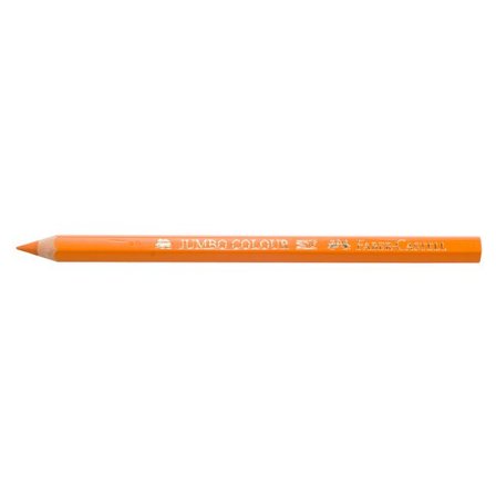 FABER-CASTELL Färgpenna, Jumbo, sexkantig pennkropp, orange 12/fp - Lyreco - Skola och förskola - Pennor och tillbehör - Färgpennor - Jumbo