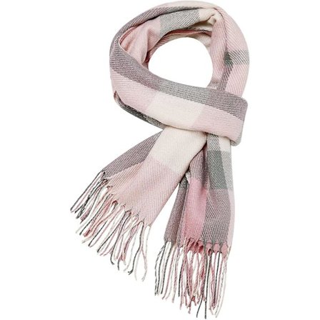 Vinter Dam Scarves Sjal Överdimensionerad Dam Tartan Rutig Scarf Filt
