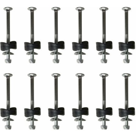 12-pakning trampoline-avstandsstykker med skruer for å fikse trampolinen - reservedeler til trampoline