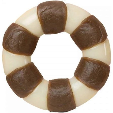 Tyggeleke for hund, 3"/4" Tyggering med oksekjøttsmak for små, mellomstore og store hunder [HK]