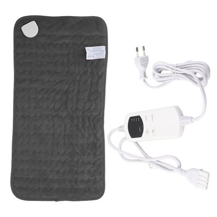 30x60cm Lämmitetty peitto 6 lämpötilatasoa Ajastettu automaattinen sammutus EU-pistoke AC220-240V Harmaa olkapää polvi lämmin