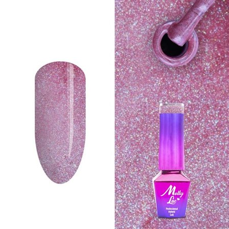 Mollylac - Gel polish - Bling it on! - Nr505 - 5g UV gel/LED