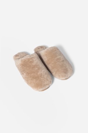 CAMILLA PIHL - Cozy Slippers - Taupe Size39-41