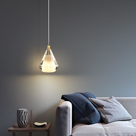 10cm Hængende Lanterne Design Hængende Lampe Kobber Messing Moderne