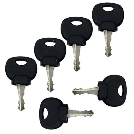 6 kpl Sytytysavain Traktorin Sytytyslaite Kippiauto Vara-avain Maatalousviljelyyn Rakennuskoneet Sopii Bomag Manitou