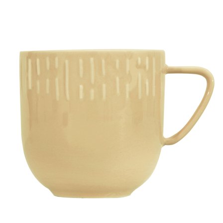Aida Confetti mugg 35 cl, mustard | Dukning & Servering > Muggar & Koppar | Bagaren och Kocken