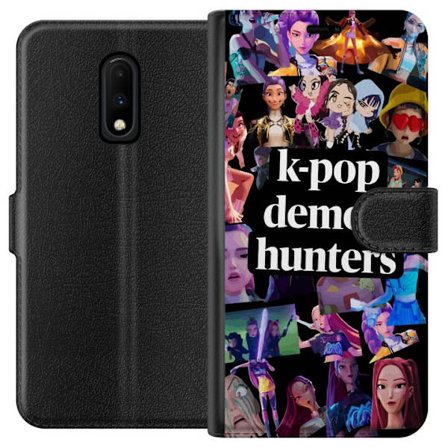Yhteensopiva Lompakkokotelo OnePlus 7 KPop Demon Hunters glow edition keräilykohde