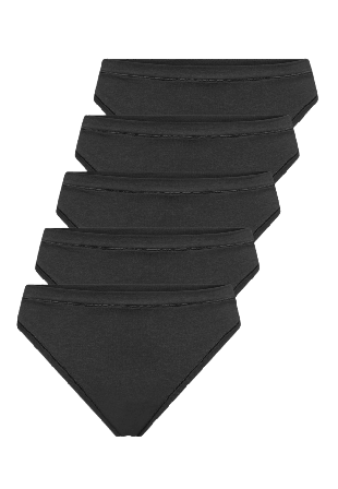 JBS of Denmark Bambu Stringtrosa, Fsc Badkläder Dam Svart XS