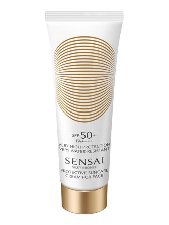 Sensai Silky Bronze Protective Suncare Cream for Face SPF 50 50ml