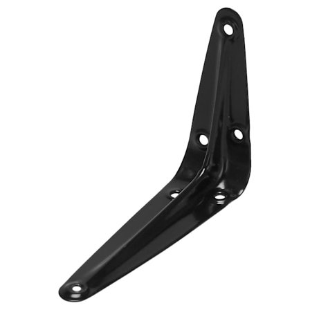 20 Pak Hylder Beslag Heavy Duty Sort Metal Flydende Hylde Beslag