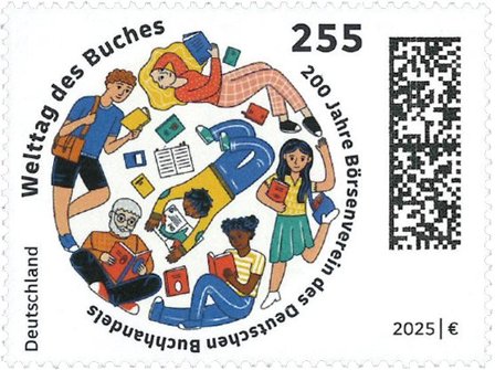 Tyskland - verdens bogdag 2025 - Postfrisk frimærke