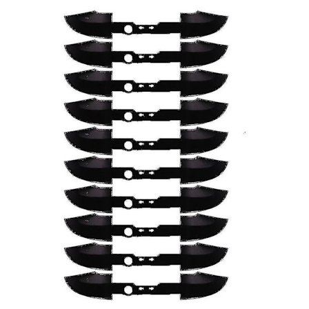 10 st högkvalitativa Xbox Series X Lb Rb Bumpers Triggers-knappar ersättning för Xbox Series S-kontroller reparation