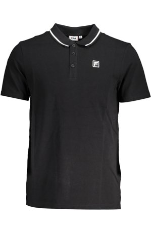 Fila Polo Maniche Corte Uomo Nero