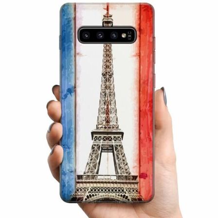 Samsung Galaxy S10+ Tpu Mobilskal Frankrike